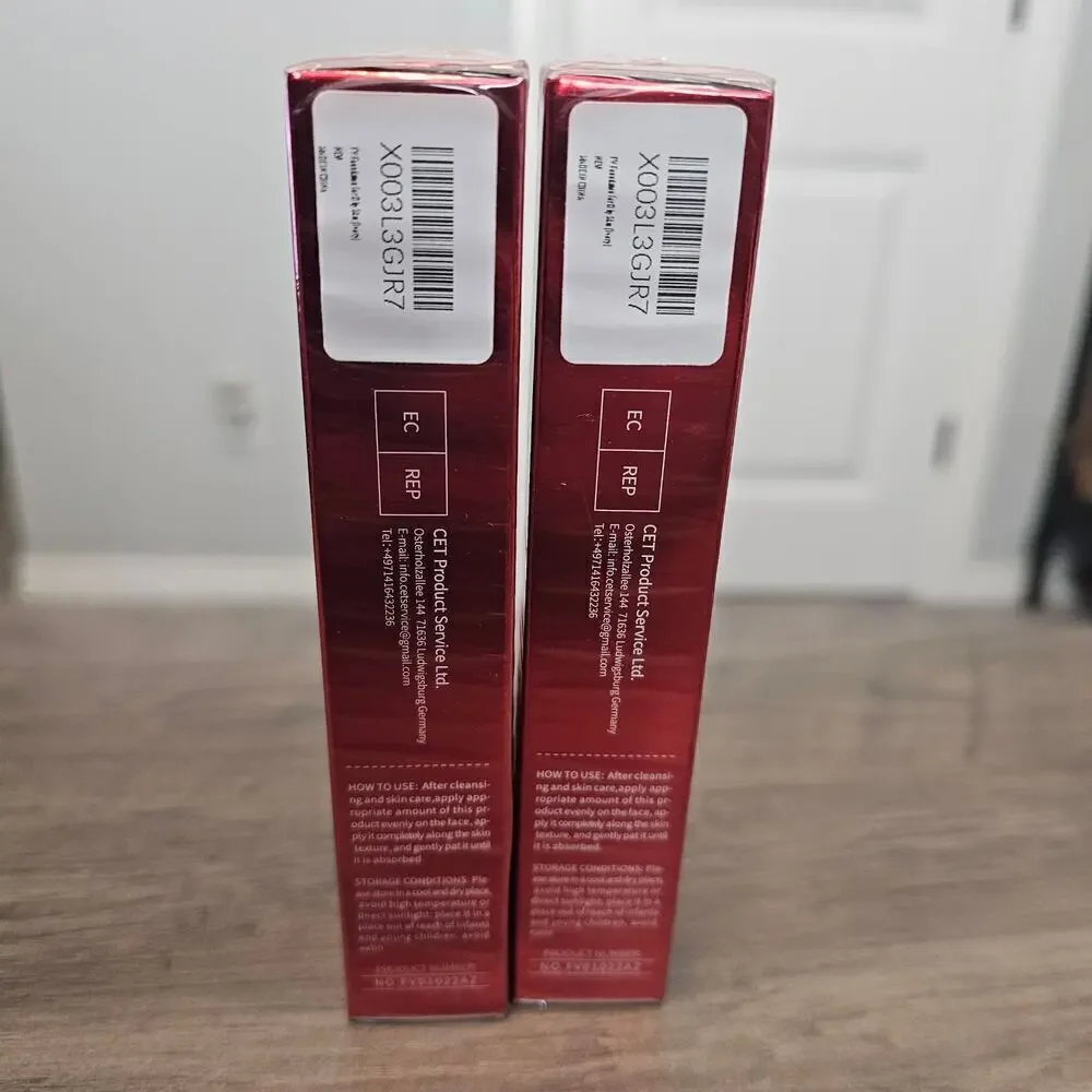 FV Ivory Red Ginseng Bird's Nest Polypeptide Liquid Foundation Makeup 2 Pack